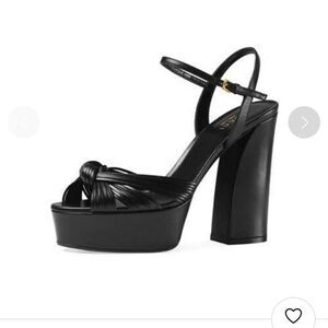Gucci Allie Knotted Platform Sandal